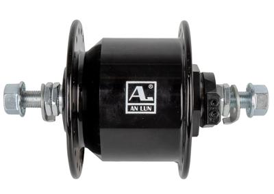 An Lun Anlun voornaaf naafdynamo 36g shimano comp vaste as zwart
