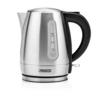 Waterkoker Princess 236023 1 L 2200W Roestvrij staal Plastic 2200 W Zwart Grijs Zwart/Zilverkleurig 1 L