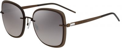 Hugo Boss zonnebril dames cat. 2 zwart/bruin (1167/S) Hugo Boss zonnebril dames cat. 2 zwart/bruin (1167/S)