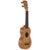 Mahalo MS1TBR Slimline Series sopraan ukelele transparent brown