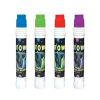 8x Bingostiften - 2x stuks per kleur - groen / paars / blauw en rood - bingo markeerstiften