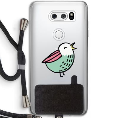 Birdy: LG V30 Transparant Hoesje met koord