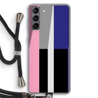 Gestalte 4: Samsung Galaxy S21 Transparant Hoesje met koord