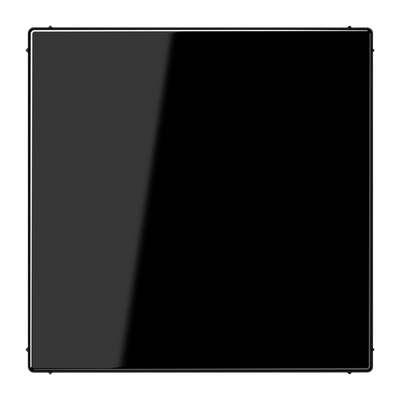 Jung LS990 blindplaat met draagframe zwart