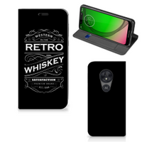 Motorola Moto G7 Play Flip Style Cover Whiskey