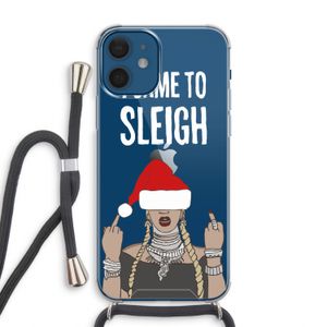 Came To Sleigh: iPhone 12 Transparant Hoesje met koord
