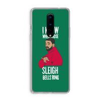 Sleigh Bells Ring: OnePlus 8 Transparant Hoesje