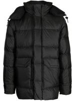 The North Face padded hooded jacket - Noir - thumbnail