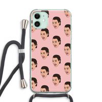 Ugly Cry Call: iPhone 11 Transparant Hoesje met koord