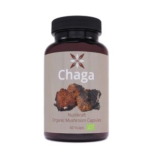 Nutrikraft | Nutrikraft - Chaga Capsules Biologisch 60 V-caps