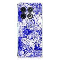 Extreme Case OnePlus 10 Pro Angel Skull Blauw