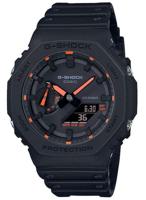 BEKIJK - CASIO - G -SHOCK - Zwarte en rode hars