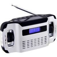Powerplus- Lynx Solar Dynamo (Nood) Radio AM/FM Led Powerbank Klok