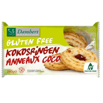 Damhert Kokosringen fruitvulling glutenvrij