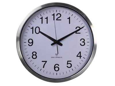 Aluminium wandklok dia. 50 cm - Velleman