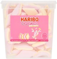 Haribo Chamallows Ruitspek, pot van 120 stuks - thumbnail