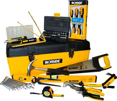 Ironside gereedschapfskoffer 49-delig Ironside gereedschapfskoffer 49-delig