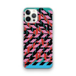 Skew Blush 2: iPhone 12 Pro Transparant Hoesje