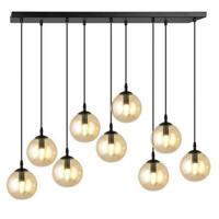 NADUVI Collection Glazen hanglamp eetkamer Cosmo 9-lichts