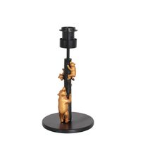 Anne Light and home tafellamp Animaux - zwart - - 3943ZW