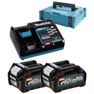 Makita 191V07-0 Accu en acculader voor gereedschap 40 V 2.0 Ah Li-ion