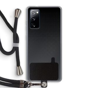 Musketon Halftone: Samsung Galaxy S20 FE / S20 FE 5G Transparant Hoesje met koord