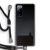 Musketon Halftone: Samsung Galaxy S20 FE / S20 FE 5G Transparant Hoesje met koord