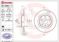 Remschijf 08D89311 - thumbnail