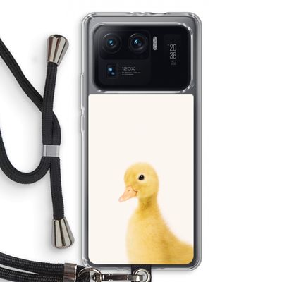 Duke: Xiaomi Mi 11 Ultra Transparant Hoesje met koord
