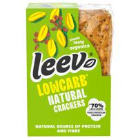 Leev® Low Carb Qrackers Lijnzaad (3x2 stuks)