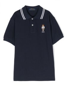 POLO RALPH LAUREN KIDS polo Teddy Bear en coton - Bleu