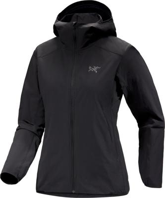 Arc&apos;teryx Gamma Lightweight Hoody Softshell Jas Dames Black L