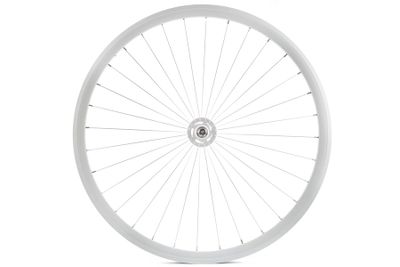 Santafixie 30mm Fixed Gear Voorwiel - Wit/Wit Santafixie 30mm Fixed Gear Voorwiel - Wit/Wit
