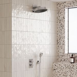 Saniclear Evolution inbouw regendouche met 2 standen handdouche chroom