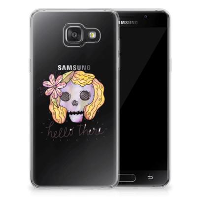 Silicone Back Case Samsung Galaxy A3 2016 Boho Skull Silicone Back Case Samsung Galaxy A3 2016 Boho Skull