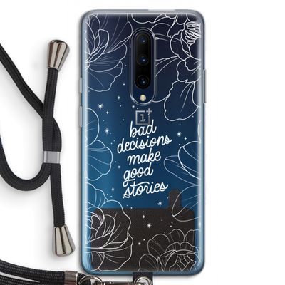 Good stories: OnePlus 7 Pro Transparant Hoesje met koord