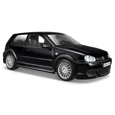 Maisto Modelauto - Volkswagen Golf 4 - zwart - 1 x 1 x 1 cm - speelgoedauto Maisto Modelauto - Volkswagen Golf 4 - zwart - 1 x 1 x 1 cm - speelgoedauto