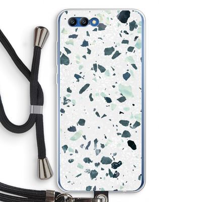 Terrazzo N°2: Honor 10 Transparant Hoesje met koord