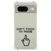 Google Pixel 8 Anti Shock Case Finger Don't Touch My Phone