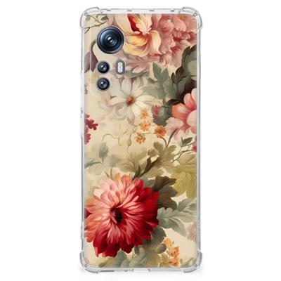 Case voor Xiaomi 12 | 12x Bloemen Case voor Xiaomi 12 | 12x Bloemen