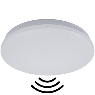 McShine LED Plafonniere 260mm 12w 3000K + sensor - 5017805