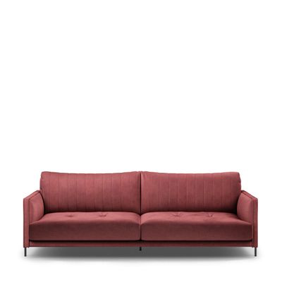 Rivièra Maison 3,5-zits Bank 'Bal Harbour' Velvet, kleur Misty Rose Rivièra Maison 3,5-zits Bank 'Bal Harbour' Velvet, kleur Misty Rose