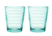 Iittala Glas Aino Aalto - Watergroen - 220 ml - 2 stuks