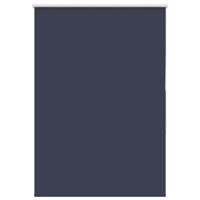 VidaXL Rolgordijn verduisterend 110x150 cm stofbreedte 105,7 cm blauw