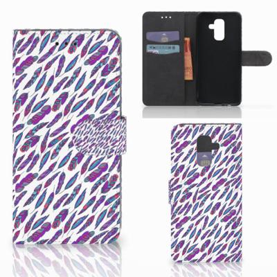 Samsung Galaxy A6 Plus 2018 | Telefoon Hoesje | Feathers Color