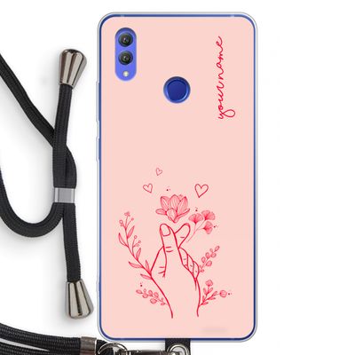 Giving Flowers: Honor Note 10 Transparant Hoesje met koord