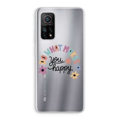 Happy days: Xiaomi Mi 10T 5G Transparant Hoesje
