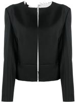 Comme Des Garçons cape à design asymétrique - Noir