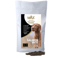 Max Adult Geperste Brokken Zalm & Rijst 12 kg