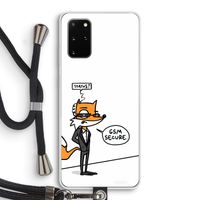 GSM secure: Samsung Galaxy S20 Plus Transparant Hoesje met koord